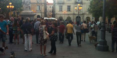 Dj set in Piazza Tola a Sassari