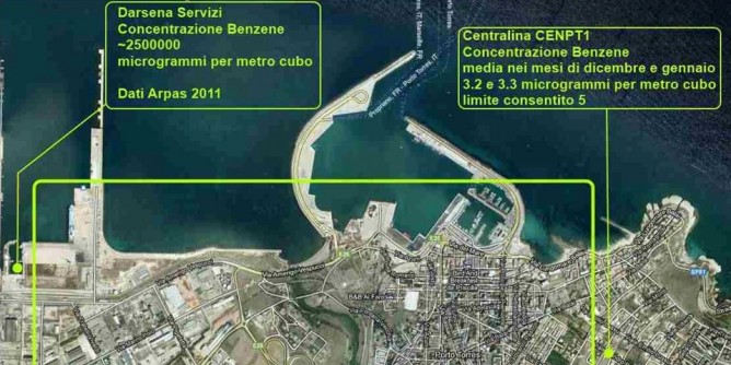 Comitato Tuteliamo golfo Asinara richiede studio su benzene
