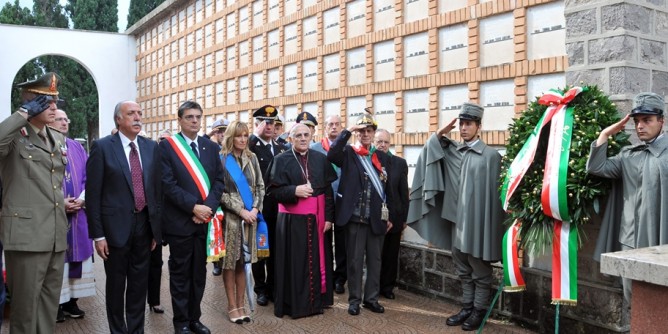 L´omaggio ai Sassarini eroici| Foto