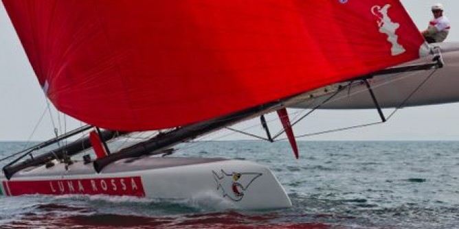 Luna Rossa al Festival Vela Cagliari