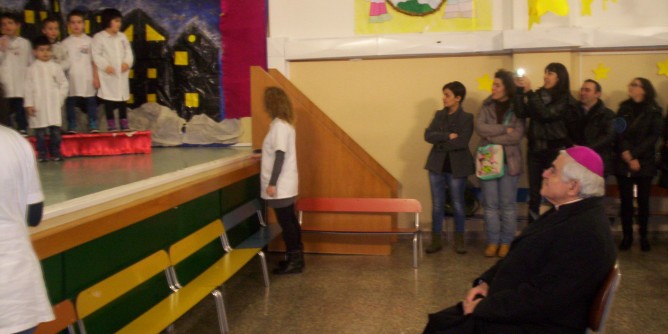 Mons Atzei dai bambini di Porto Torres