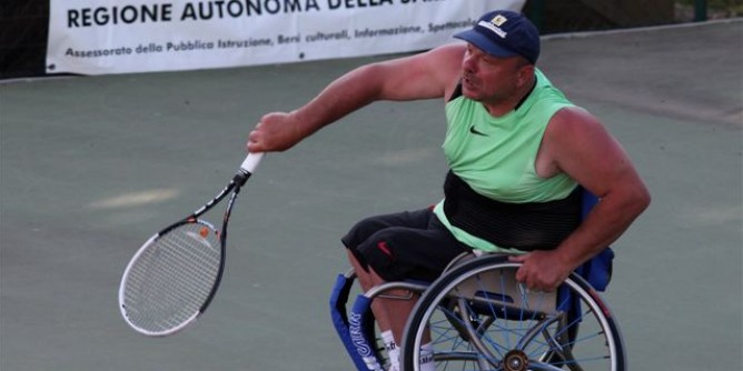 Wheelchair Tennis: doppia finale per Corradi