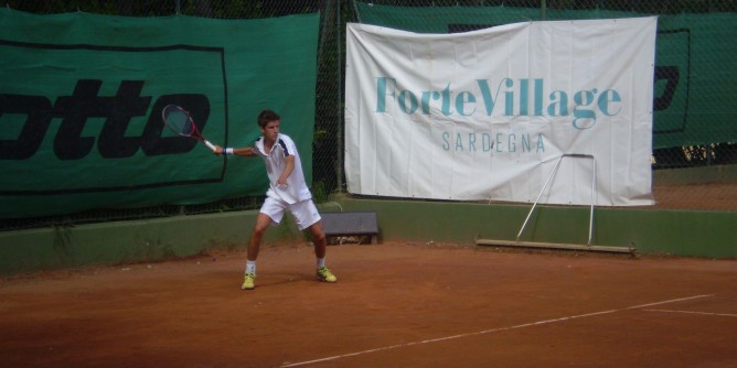 Tennis maschile: Prime sfide al Forte Village