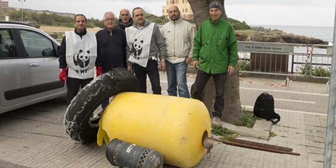 Bastioni di Alghero pi puliti col Wwf