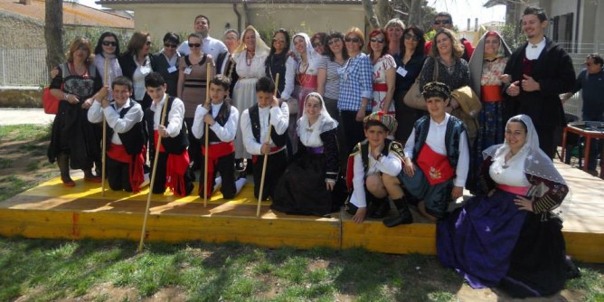 Progetto Comenius ad Olmedo: festa tra scuole