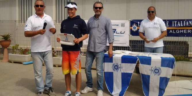 Alghero: Luca Spada domina nella classe laser