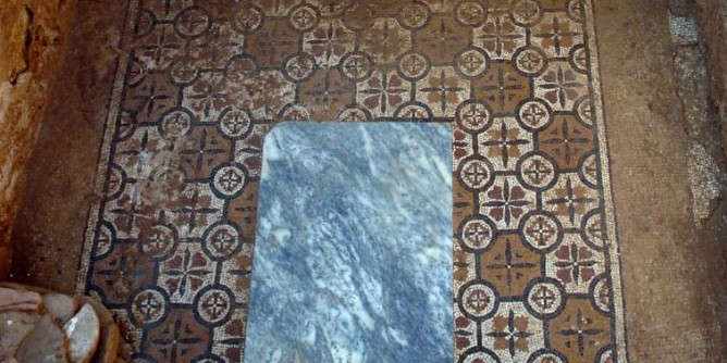 Affreschi e mosaici, i tesori delle Terme Maetzke