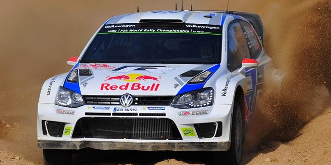 Ogier su Volkswagen Re del Rally Italia Sardegna