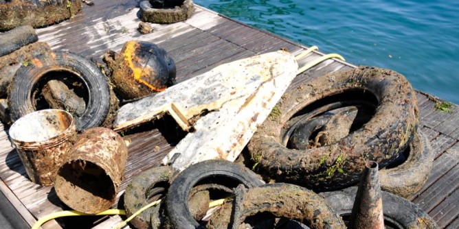 La Maddalena liberata dai Pneumatici Fuori Uso