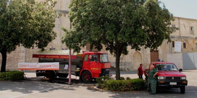 Emerga idrica a Sassari: calendario autobotti