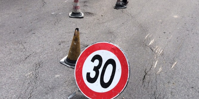 Sennori: cede la strada, chiusa via Italia