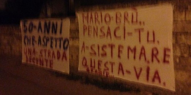 Via Gallura insorge: <i>Mario Brù pensaci tu</i>