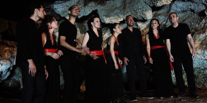 A Cagliari, Echos Vocal Ensemble in concerto