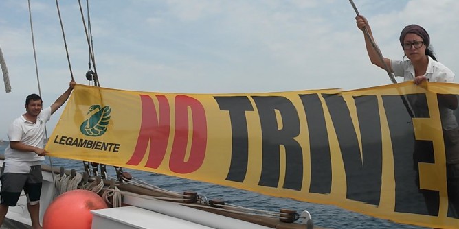 Goletta verde a Cagliari: no alle trivelle in Sardegna