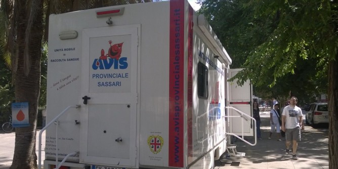 Sabato raccolta sangue ad Alghero
