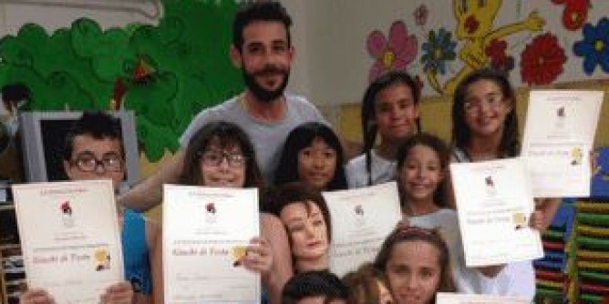 Successo ad Alghero per i baby parrucchieri