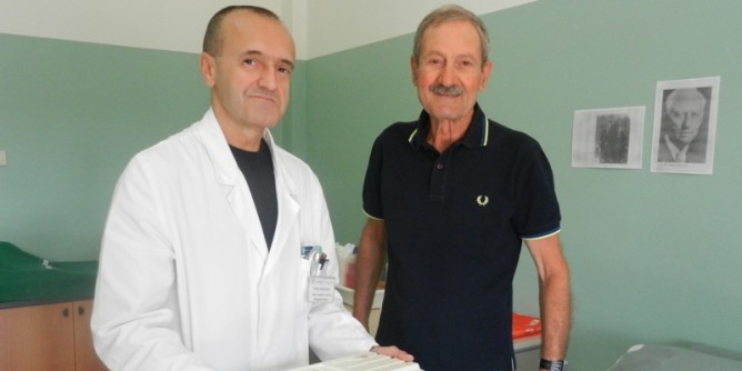 Un elettrocardiografo donato al San Camillo
