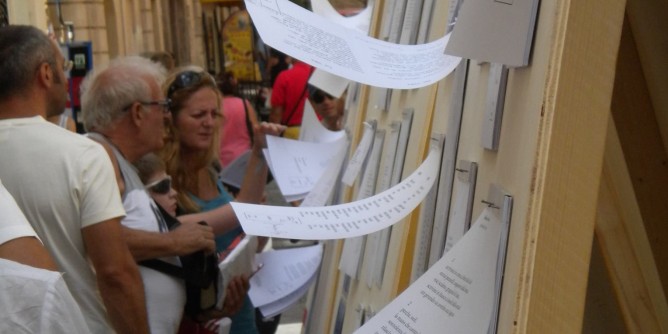 Rinasce Poesia a strappo Alghero