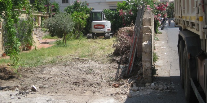 La <i>nuova</i> via Gallura in un mese