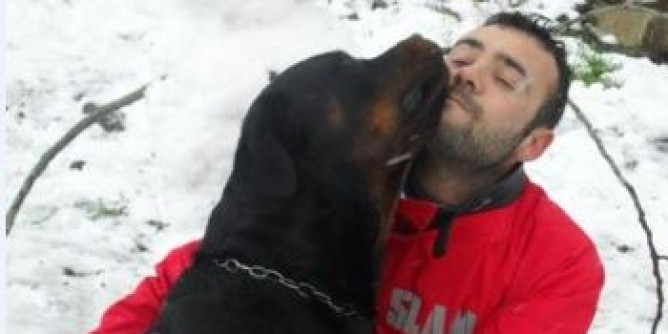 Porto Torres, Bruno Falchi : «un Rottweiler per amico»