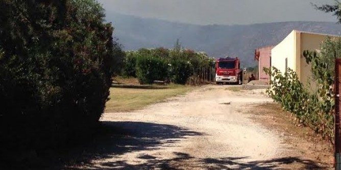 Nuovo incendio: fiamme a Guardia Grande