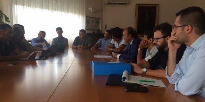Faccia a faccia tra sindaco e Aimeri a Sant´Anna