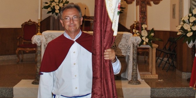 Franco Gadau priore della Confraternita stintinese