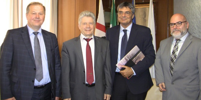 Regione: Ganau riceve il ministro bielorusso