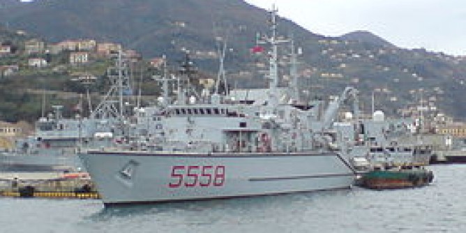 Cagliari: è arrivato il cacciamine Crotone