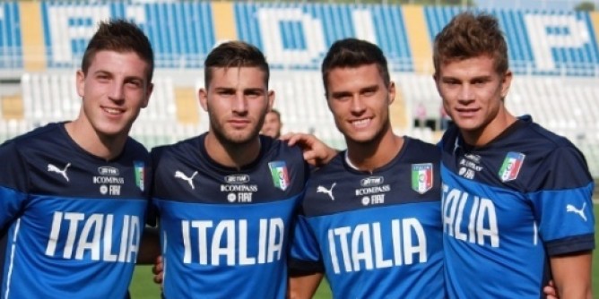 Calcio: poker rossoblu in Nazionale