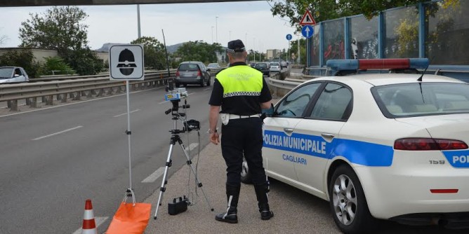 Mappa degli autovelox a Cagliari