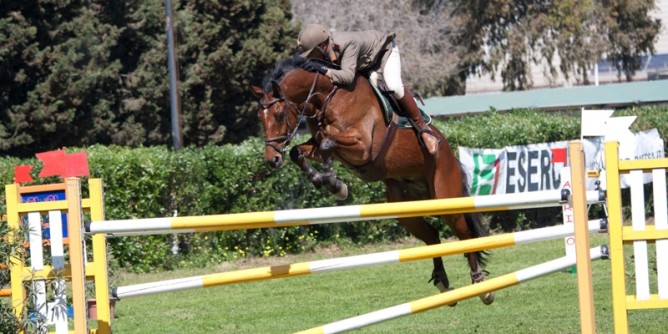 Salto a ostacoli al Generale Rossi