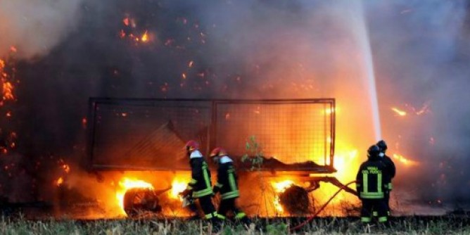 «Sono già 1877 gli incendi in Sardegna nel 2016»