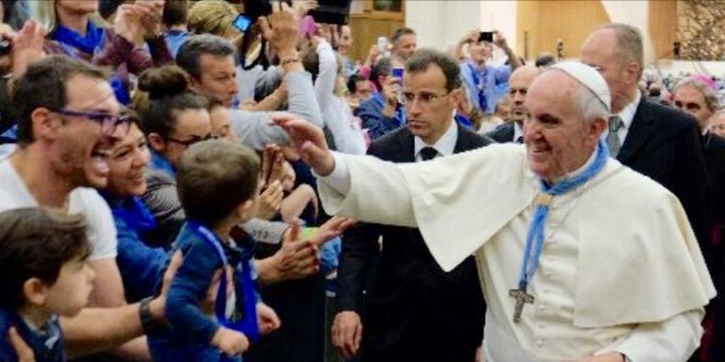 Il Masci Alghero da Papa Francesco| Foto