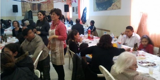 Riunione al Centro sociale a Porto Torres