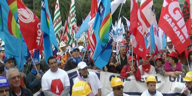 Proteste ad Iglesias: traffico bloccato