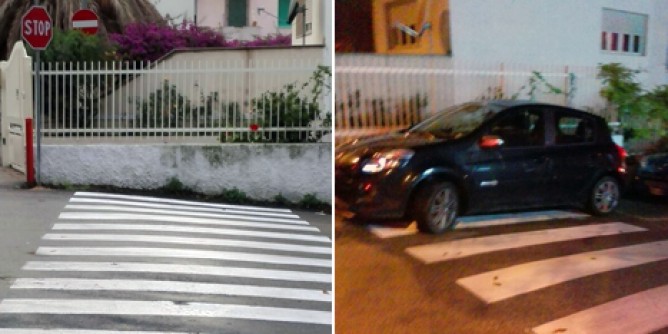 Strisce <i>in</i> casa, fioccano multe: foto-proteste