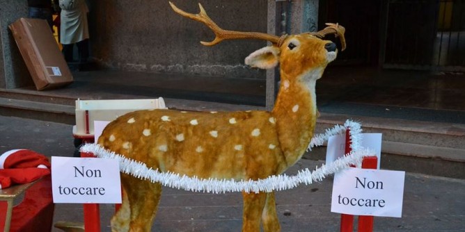 Babbo Natale <i>mette su casa</i> a Porto Torres