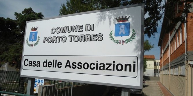 Casa delle Associazioni: 5 spazi a Porto Torres
