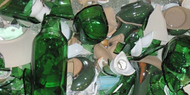 A Sassari le campane del vetro