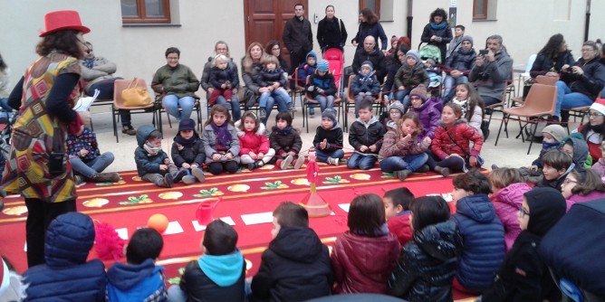 Focaccia di Natale per i bimbi algheresi
