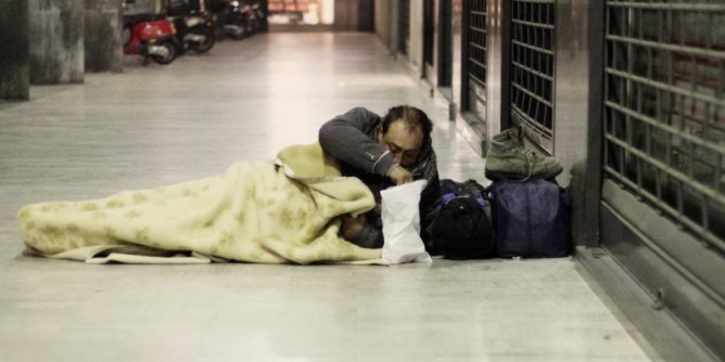 Clochard al gelo, l´appello del presidente