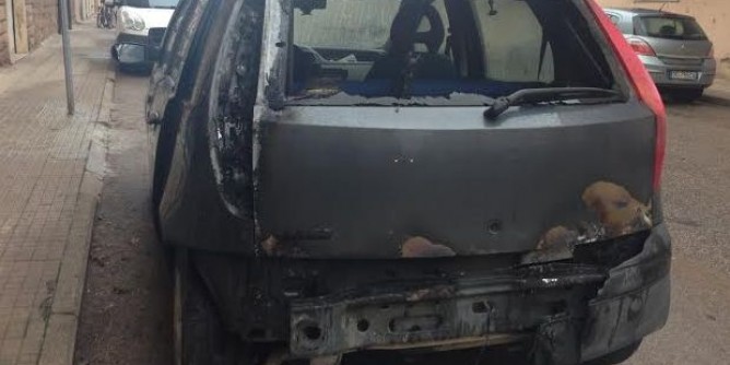 Punto bruciata in via Matteotti | Foto
