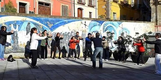 Cagliari, Tai Chi a Villanova: quartiere che rinasce