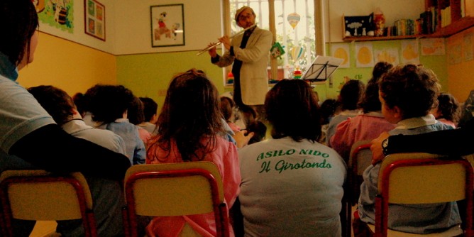 Uselli: la musica classica conquista l´asilo