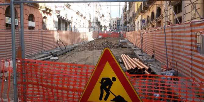 Cagliari: Corso Vittorio Emanuele pedonale