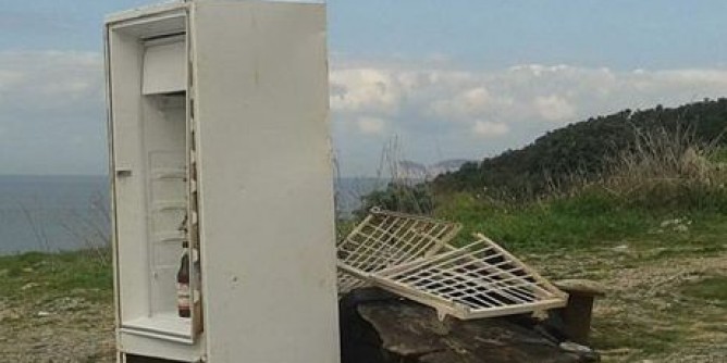 Frigorifero con vista su Capo Caccia | Foto