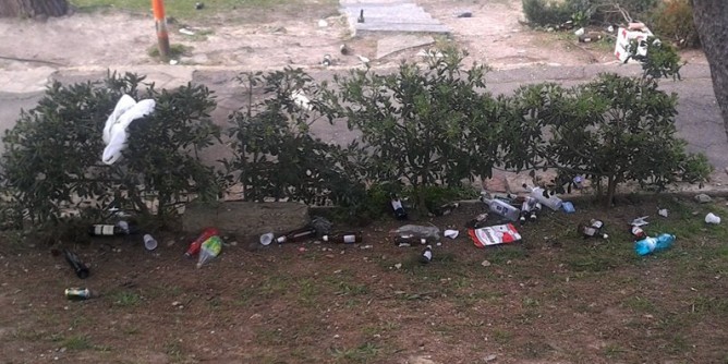 Sporcizia davanti Buoncammino: chiesto pi decoro