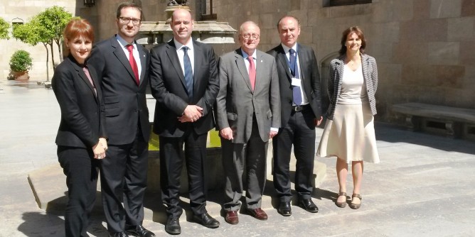 Alguer-Barça: Bruno alla Generalitat e al Camp Nou
