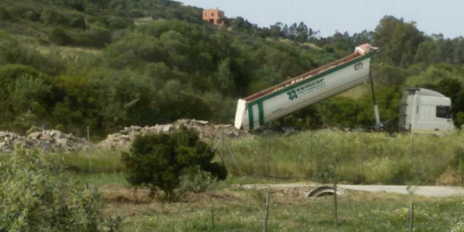 La denuncia: discarica edilizia nell´agro| Foto